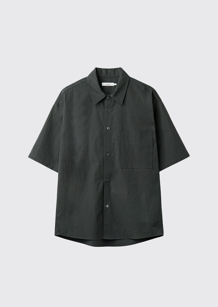 [5/3(금) 예약발송] Caribe linen bio half shirts_khaki