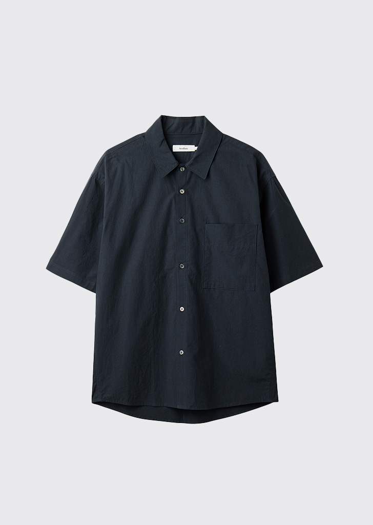 [5/3(금) 예약발송] Batik bio half shirts_Navy